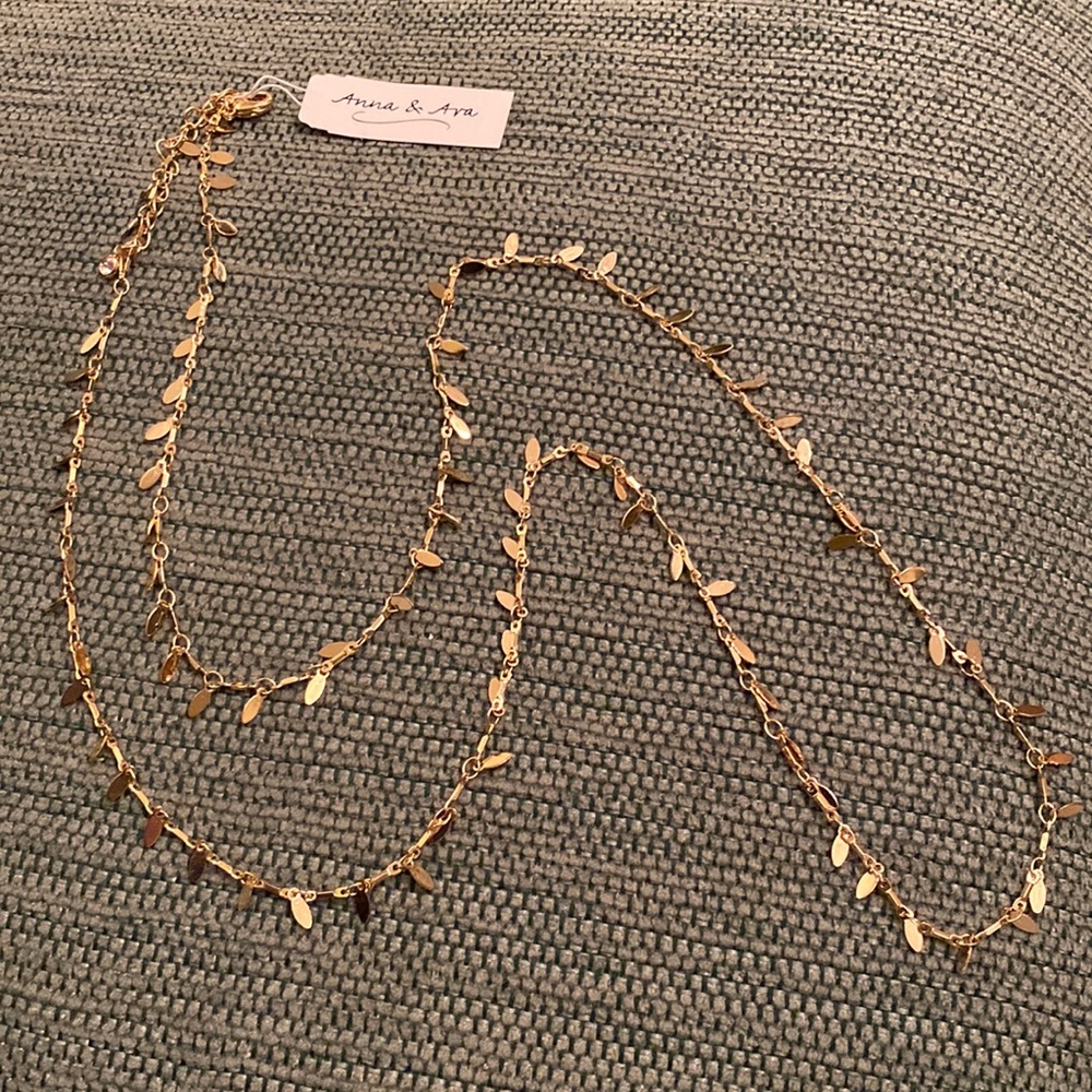 Gold necklace